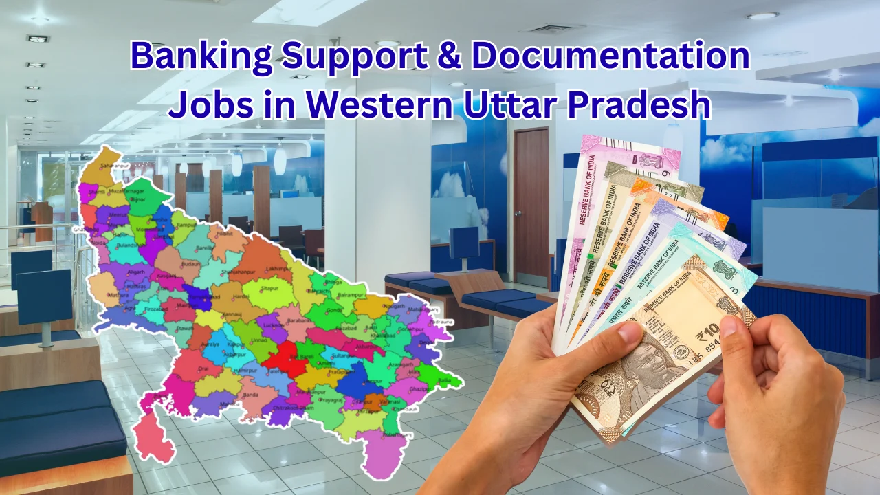 Banking Support & Documentation Jobs in Western Uttar Pradesh